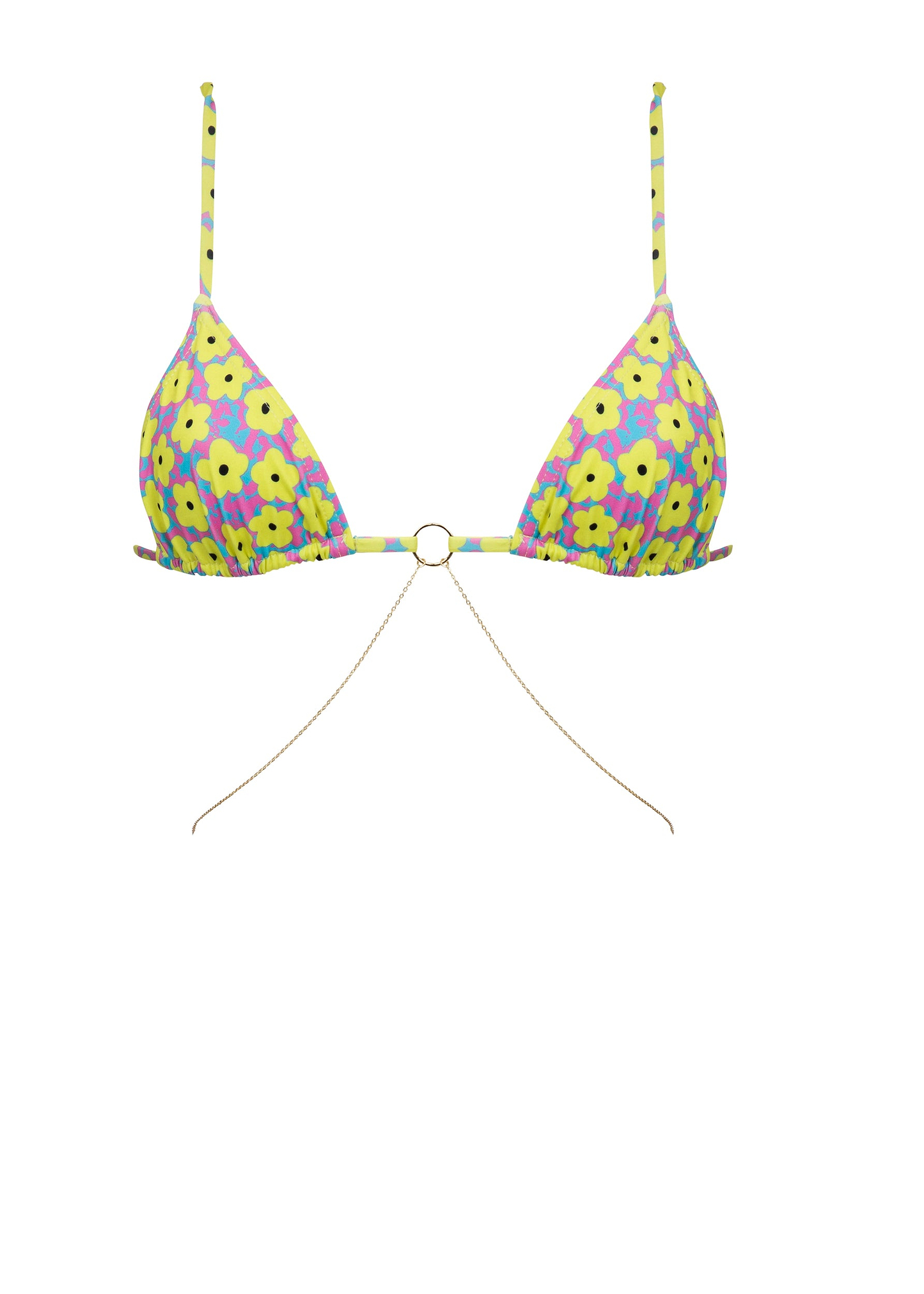 CHAIN YELLOW FLOWERS - TOP