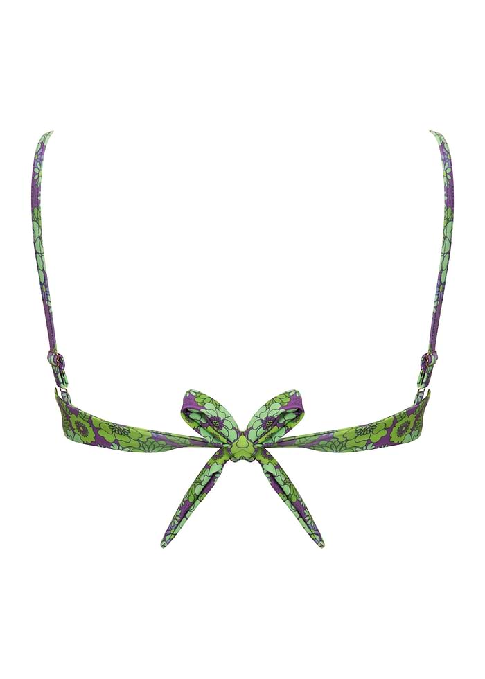 EMELIE PURPLE GREEN - TOP