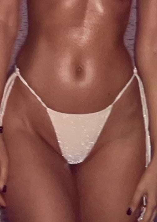 EMELIE IVORY SHINY - Bottom