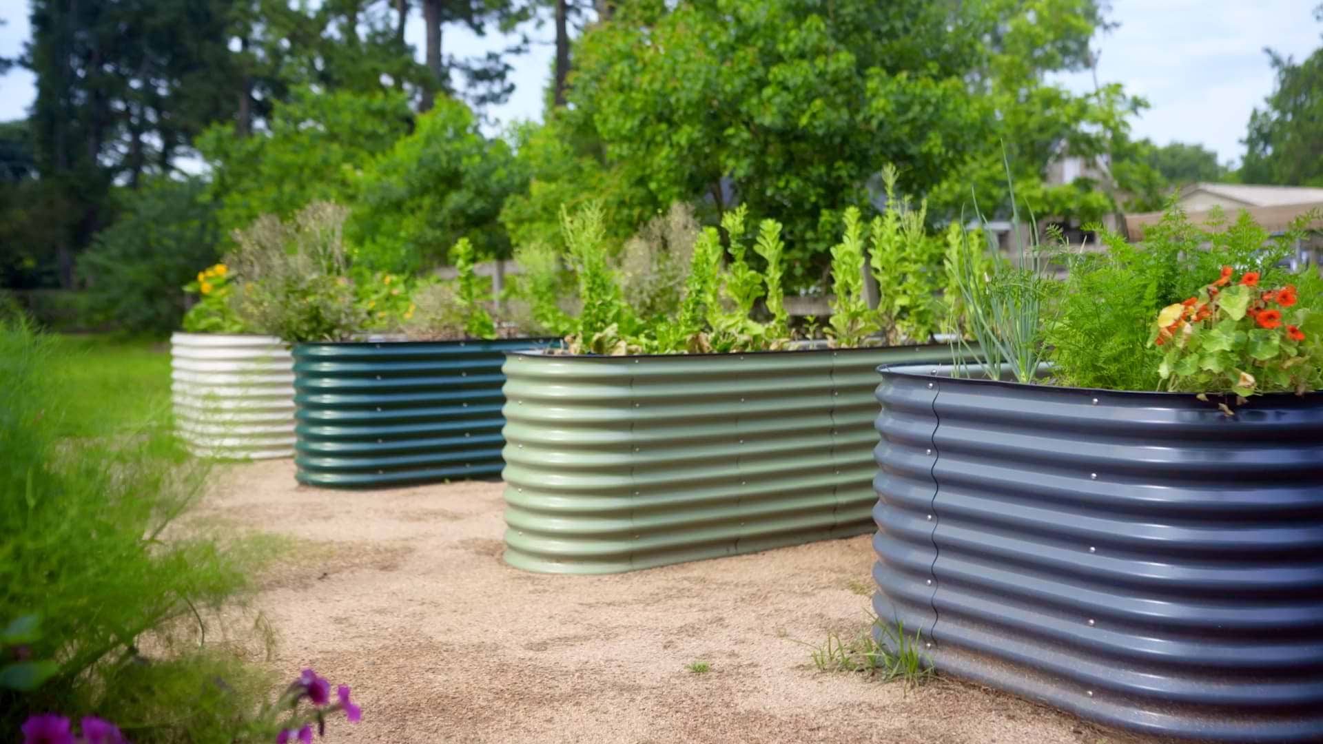 Raised Garden Beds \u0026 Kits | Metal Planters \u0026 Mini Flower Boxes | Vego Garden, image size:1920x1080