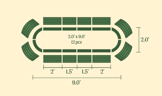 Configuration C3535 | Vego Garden