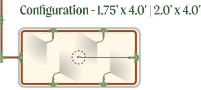 Irrigation Kit Large + Clamp Set x 2