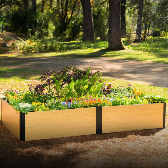 Woodgrain Garden Beds, This link will open in a new tab