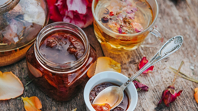 How to Make Homemade Rose Syrup with Garden-Grown Roses from Your Raised Beds
