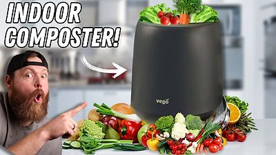 This Kitchen Composter Changes the Game! - Vego Composter