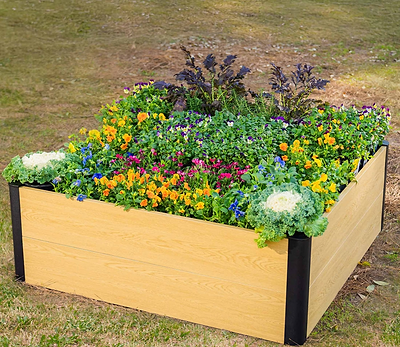 Spring Guide to Growing Lettuce in a Woodgrain Raised Bed