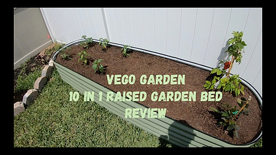 Vego Garden 10 in 1 Raised Garden Bed Install and Review