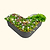 17 tall L-shaped metal garden container - Standard Size | Modern Gray | Vego Garden raised garden bed
