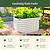 26" Tall 4 In 1 Small Modular Metal Raised Garden Bed Kit | Vego Garden