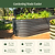 Vego Garden | 32" Extra Tall 10 In 1 Modular Metal Raised Garden Bed Kit | Sky Blue
