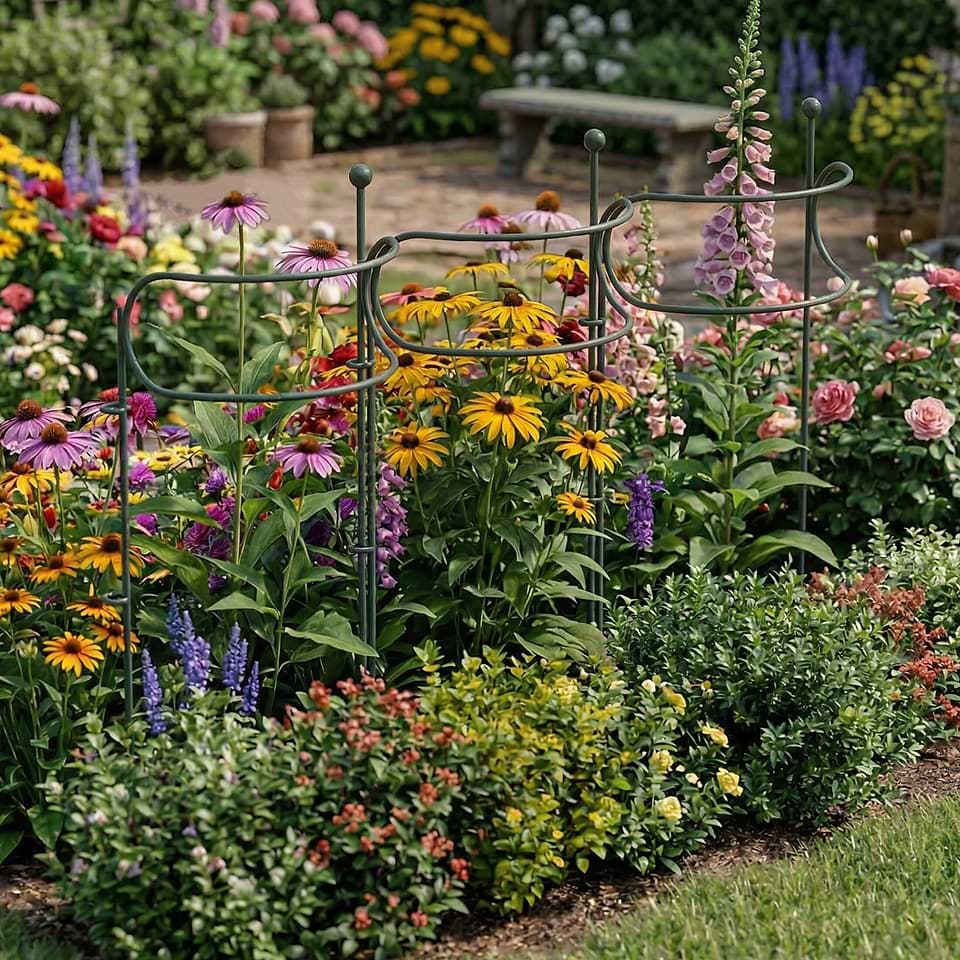 Flower Support Methods Flower Supports & Trellises | Vego Garden