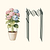Border Plant Support Wavy - 6 Pack