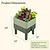 EZCube Self-Watering Planter 21" x 24" Elevated