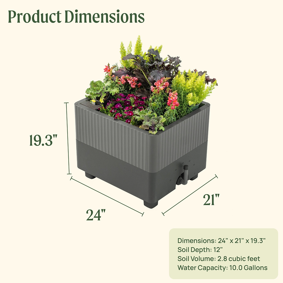 EZCube Self-Watering Planter 21