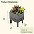 EZCube Self-Watering Planter 21" x 24" Elevated