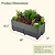EZCube Self-Watering Planter 21" x 48"