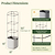 vego-garden-Self-WateringRollingTomatoPlanterPotwithTrellis