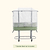 Greenhouse Frost Cover & Trellis System for Self-Watering Elevated Rolling Bed