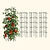FlexGrow 3-Panel Tomato Cage | Vego Garden