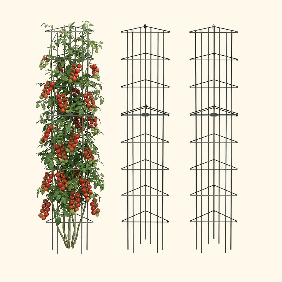 FlexGrow 3-Panel Tomato Cage 14.5