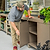 Garden Work Station Cabinet | Vego Garden