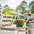 Garden Work Station with Rack | Vego Garden