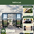 Vego Garden Lean-To Greenhouse-4.5X8.5