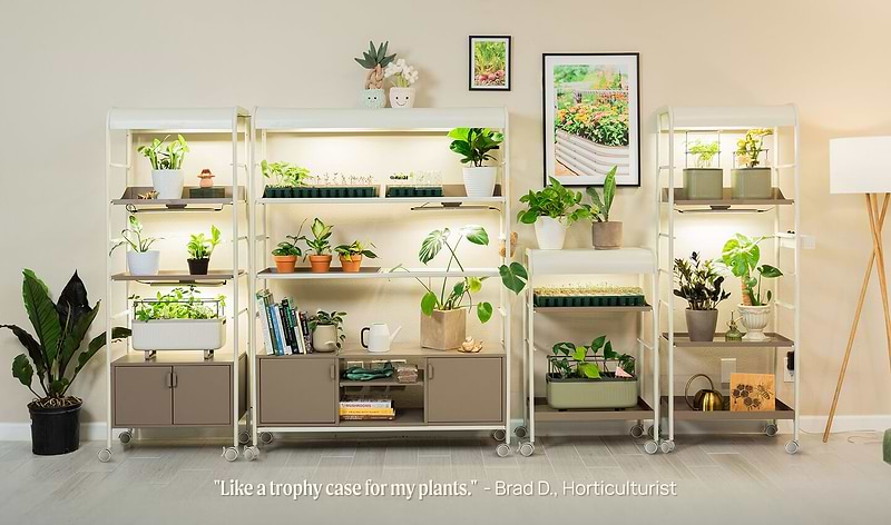 grow light systems for indoor plants 4 Tier Grow Light Garden