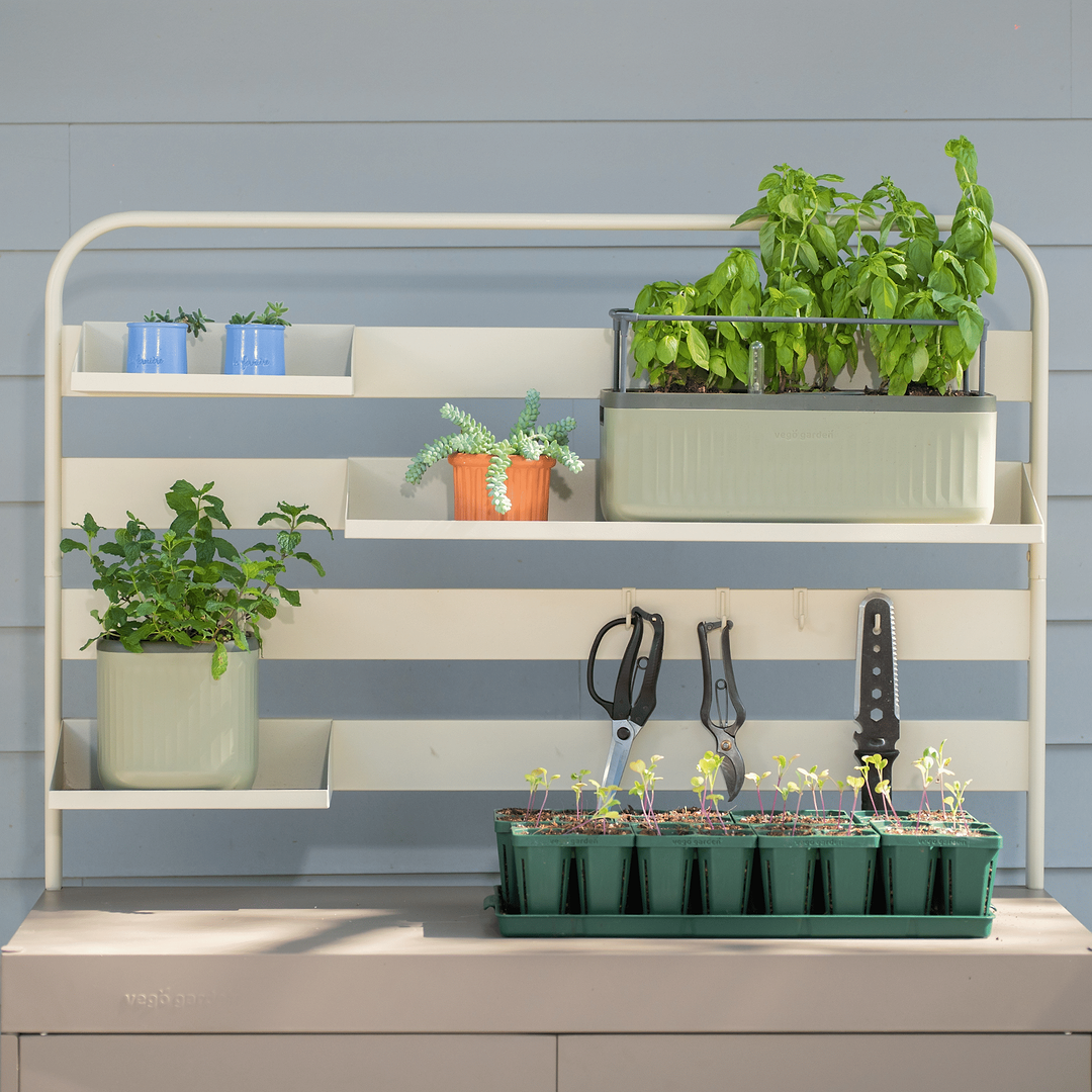 house plant storage Hanging Rack Shelf Set