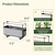 vego-garden-Self-Watering-Herb-Planter-Box-with-Trellis
