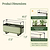 vego-garden-Self-Watering-Herb-Planter-Box-with-Trellis