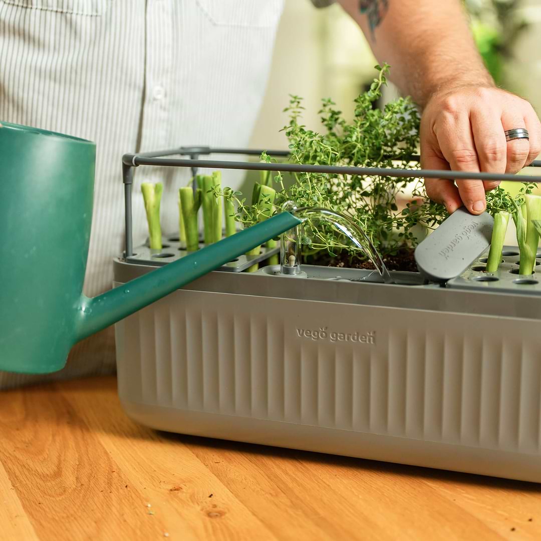 self watering herb planter nz EZ Self-Watering Herb Planter with Trellis G2