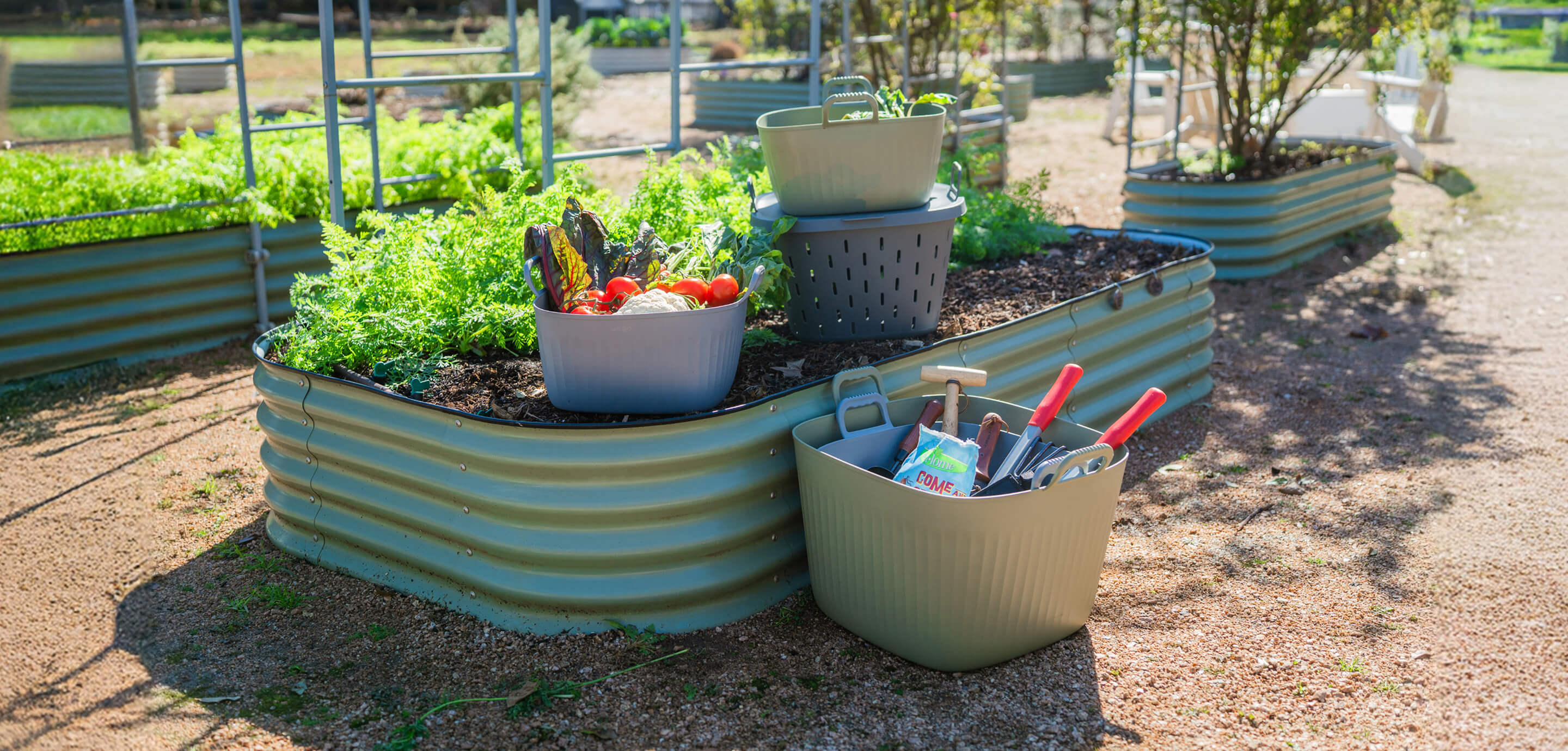 FlexTrug All Size Kit - 4, 8 & 12 Gallon Tote Bundle | Vego Garden