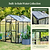 Vego Junior Victorian Greenhouse - 6.5ft Wide