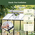Vego Junior Victorian Greenhouse - 8.0ft Wide