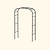 Monet Garden Arched - Lattice Frame | Vego Garden