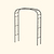 Monet Garden Arched - Lattice Frame | Vego Garden