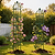 Round Obelisk Garden Trellis - 6.4 ft