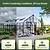 Vego Grand Pacific Greenhouse - 12.5ft Wide