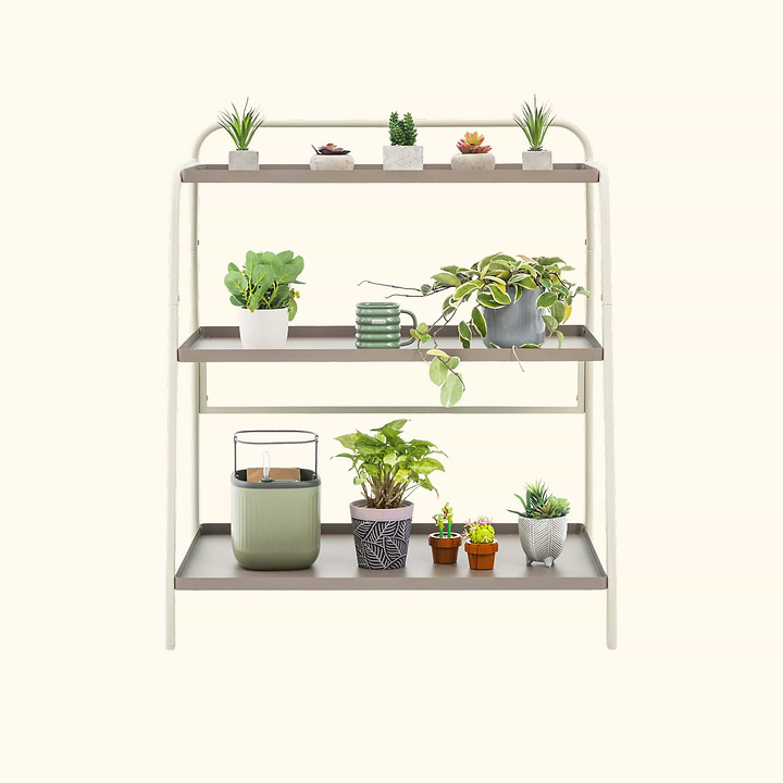 vegetable planting rack 3-Tier Shelf Plant Stand