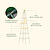 Round Obelisk Garden Trellis - 7.6 ft