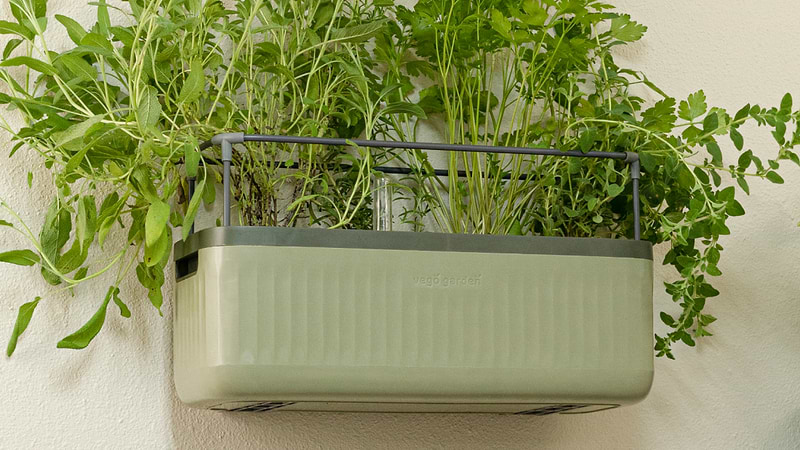 herb planter box hanging Planter Wall Mount Kit