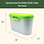  Vego Garden Daffodil Yellow | Hanging Tool Box