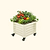 Classic Rolling Cube Planter - 1.75&