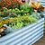 17" Tall 4 In 1 Modular Metal Raised Garden Bed Kit | Vego Garden | Sky Blue