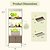 Vego Garden 4 Tier Grow Light Garden with Storage
