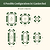 Vego Graden | 17/32" Tall 6 In 1 Modular Metal Raised Garden Bed Kit Pearl White