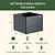 32" Extra Tall Modern 42" x 42" Metal Raised Garden Bed|Vego Garden| MidnightBlue