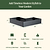 17" Tall 83" x 83" Modern Metal Raised Garden Bed |Vego Garden|Midnight Blue