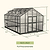 Vego Victorian Greenhouse - 10.5ft Wide